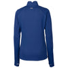 Cutter & Buck Women's Tour Blue DryTec Traverse Half-Zip