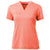 Cutter & Buck Women's College Orange Heather Forge Heathered Stretch Blade Top