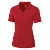 Cutter & Buck Women's Red DryTec Championship Polo