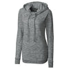 Cutter & Buck Women's Elemental Grey Tie Breaker Hoodie