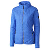 Cutter & Buck Women's Blue Melange Rainier Jacket