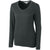 Cutter & Buck Women's Charcoal Lakemont V-Neck