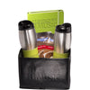 Leeman Black-Lime-Green Tuscany Tumblers, Journal and Ghirardelli Cocoa Set