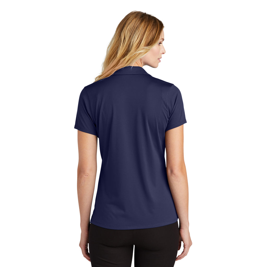 Port Authority Women's True Navy Performance Staff Polo