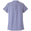 Port Authority Women's True Navy/White Gingham Polo