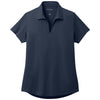 Port Authority Women's River Blue Navy City Stretch Polo