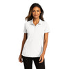 Port Authority Women's White SuperPro React Polo