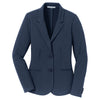 Port Authority Women's Deep Navy Knit Blazer