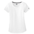 New Era Women's White Solid Series Performance Scoop Tee