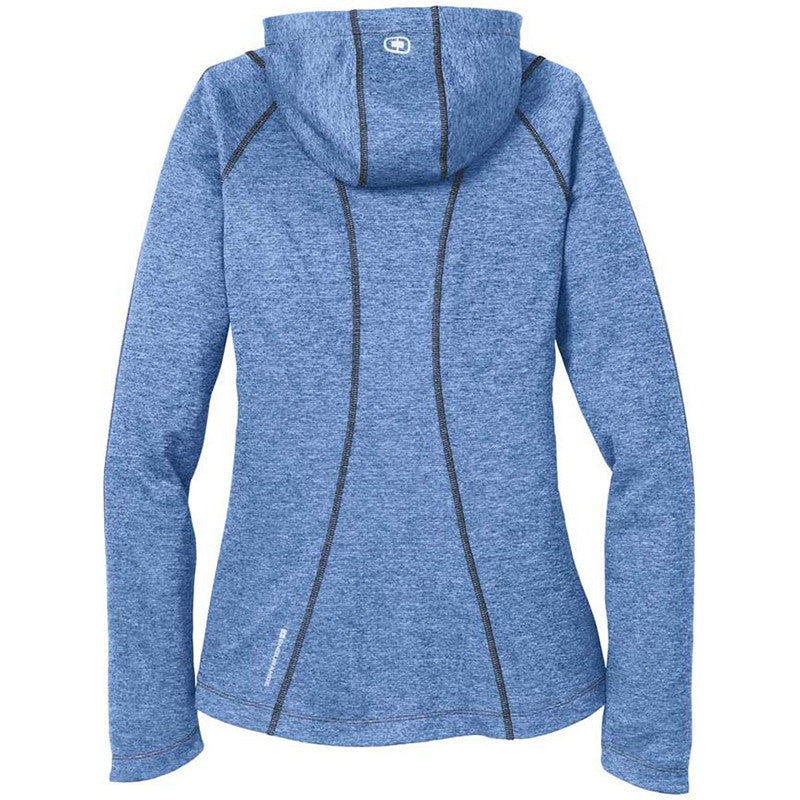 OGIO Endurance Women's Electric Blue Pursuit Full Zip