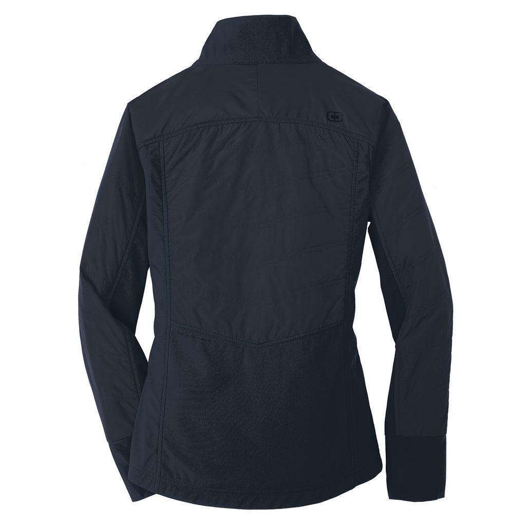 OGIO Endurance Women's Propel Navy Brink Soft Shell