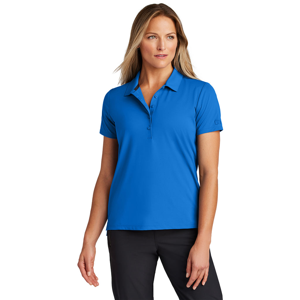 OGIO Women's Cobalt Blue Regain Polo