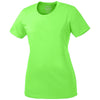 Port & Company Women's Neon Green Performance Tee