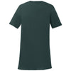 Port & Company Women's Dark Green Performance Blend V-Neck Tee