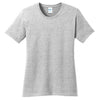 Port & Company Women's Ash Core Cotton Tee