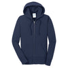 Port & Company Women's Navy Core Fleece Full-Zip Hooded Sweatshirt