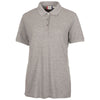 Clique Women's Grey Melange Elmira Polo