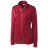 Clique Women's Darkest Red Helsa Full Zip