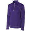 Clique Women's College Purple Helsa Half Zip