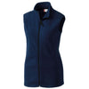 Clique Women's Navy Summit Full Zip Microfleece Vest