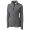 Clique Women's Grey Summit Half Zip Microfleece