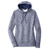 Sport-Tek Women's True Navy PosiCharge Electric Heather Fleece Hooded Pullover