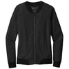 Sport-Tek Women's Heather Black Lightweight French Terry Bomber