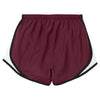 Sport-Tek Women's Maroon/White/Black Cadence Short