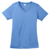 Sport-Tek Women's Carolina Blue PosiCharge Competitor V-Neck Tee