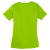 Sport-Tek Women's Lime Shock PosiCharge Competitor V-Neck Tee