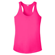 Sport-Tek Women's Neon Pink PosiCharge Competitor Racerback Tank