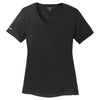 Sport-Tek Women's Black PosiCharge Elevate Scoop Neck Tee