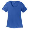 Sport-Tek Women's True Royal PosiCharge Elevate Scoop Neck Tee