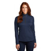 Sport-Tek Women's Dark Royal Heather Endeavor 1/4 Zip Pullover