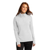 Sport-Tek Women's White Sport-Wick Flex Fleece 1/4-Zip