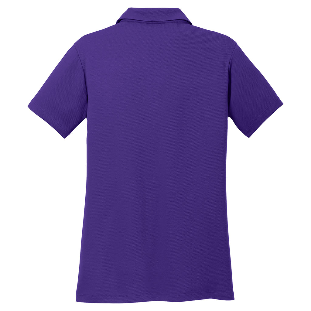 Sport-Tek Women's Purple PosiCharge RacerMesh Polo