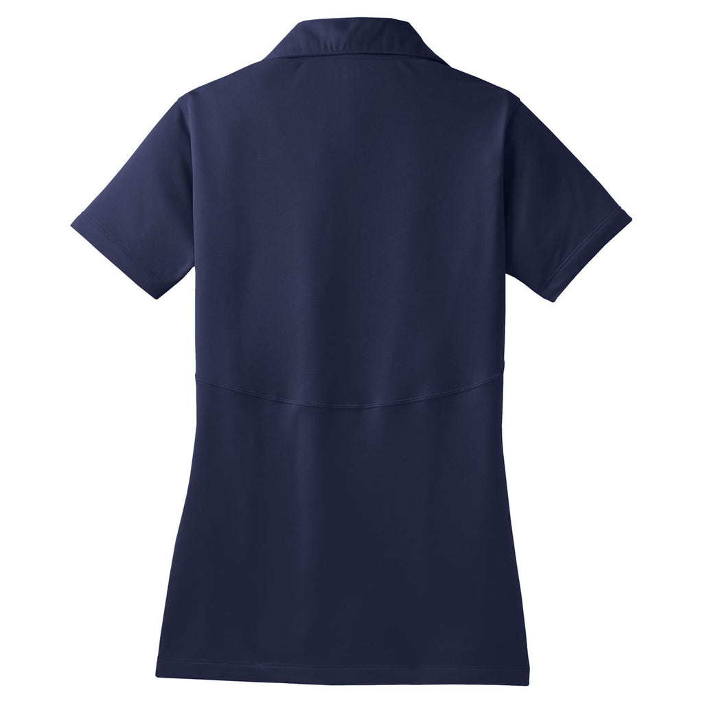 Sport-Tek Women's True Navy Micropique Sport-Wick Polo