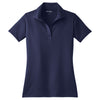 Sport-Tek Women's True Navy Micropique Sport-Wick Polo