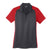 Sport-Tek Women's Iron Grey/True Red Colorblock Micropique Sport-Wick Polo