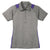 Sport-Tek Women's Vintage Heather/Purple Heather Colorblock Contender Polo