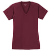 Sport-Tek Women's Maroon Ultimate Performance V-Neck