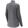 Sport-Tek Women's Grey Heather Exchange 1.5 Long Sleeve Half Zip