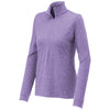 Sport-Tek Women's Hyacinth Heather Exchange 1.5 Long Sleeve Half Zip