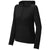 Sport-Tek Women's Black Sport-Wick Stretch 1/2-Zip Hoodie