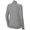 Sport-Tek Women's Charcoal Grey Sport-Wick Stretch Full-Zip Cadet Jacket