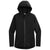 Sport-Tek Women's Deep Black Circuit Hooded Full Zip