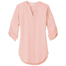 Port Authority Women's Rose Quartz 3/4-Sleeve Tunic Blouse