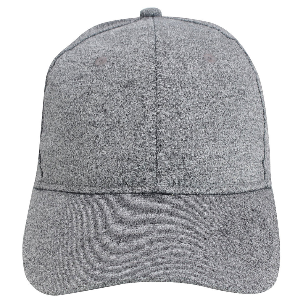 AHEAD University Black Heather Solid Cap