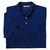 Harriton Men's Navy 5.6 oz. Easy Blend Polo with Pocket