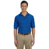 Harriton Men's True Royal 5.6 oz. Easy Blend Polo with Pocket